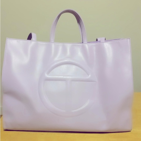 TELFAR Large Shopping Bag ラベンダー Large Telfar Duffle - Lavender